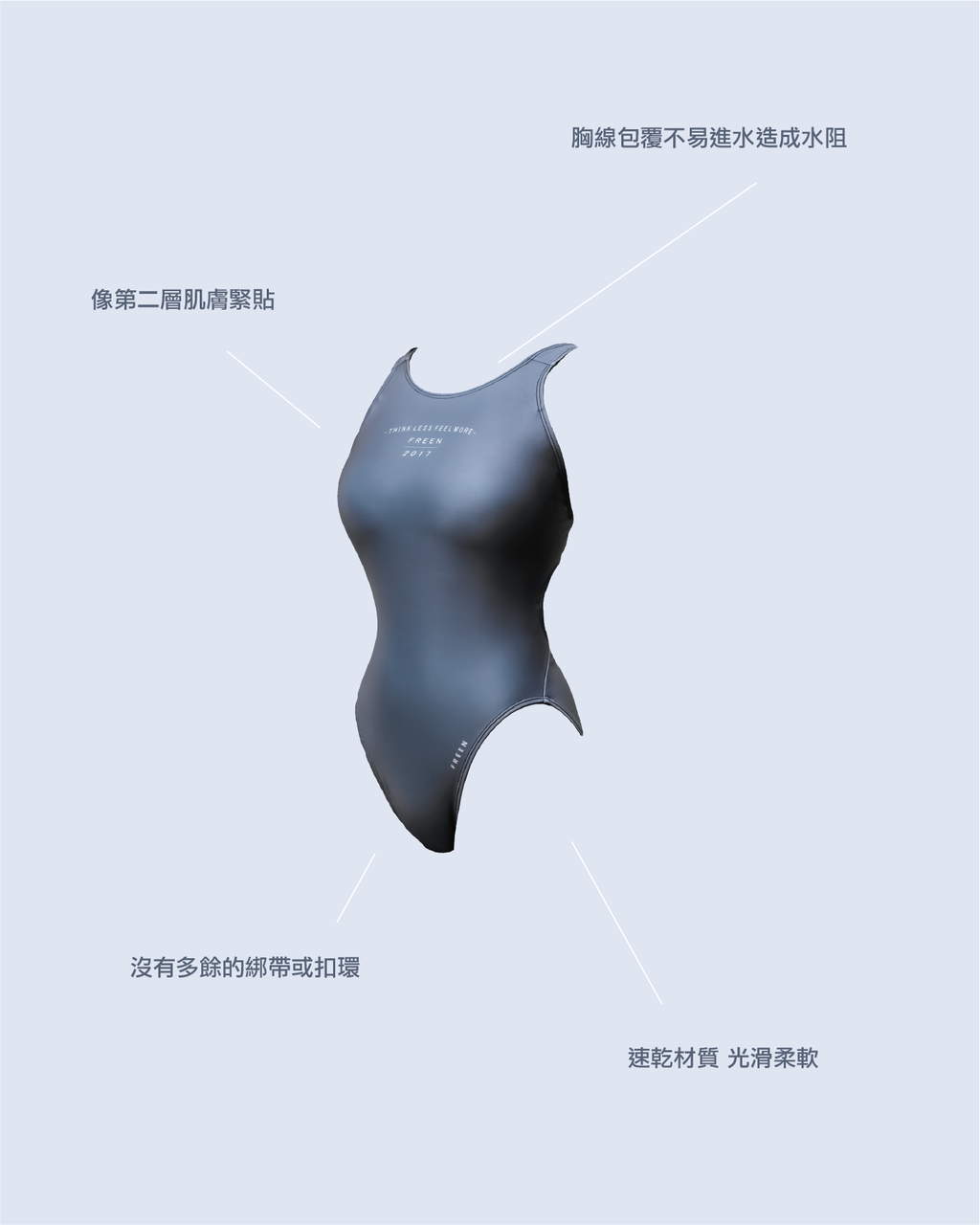 FREEN 競賽型泳衣