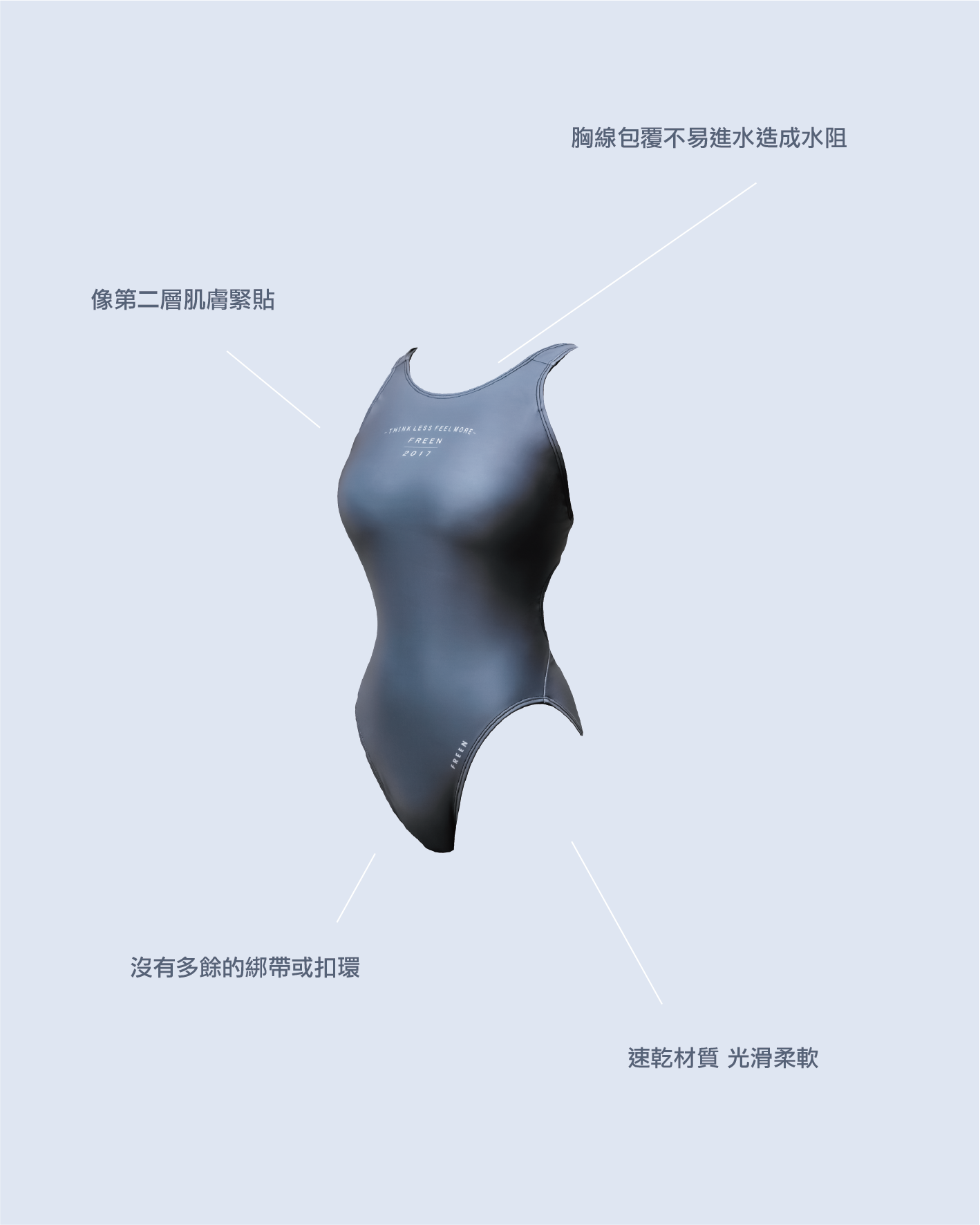 FREEN 競賽型泳衣