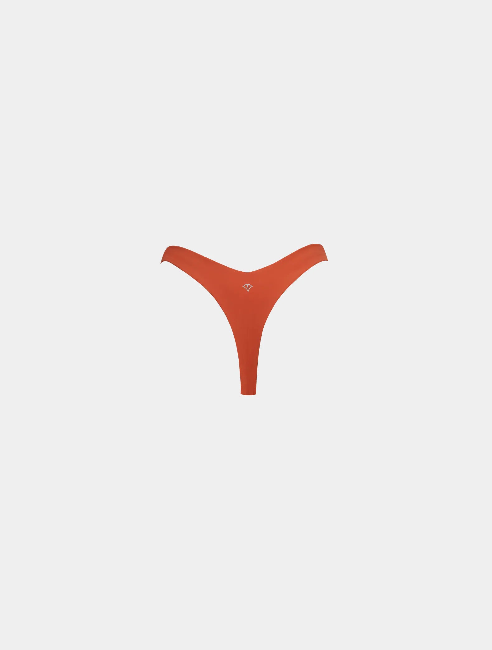 TIMU｜極高衩拼接 丁字下褲 - Turkish Orange 土耳其橘