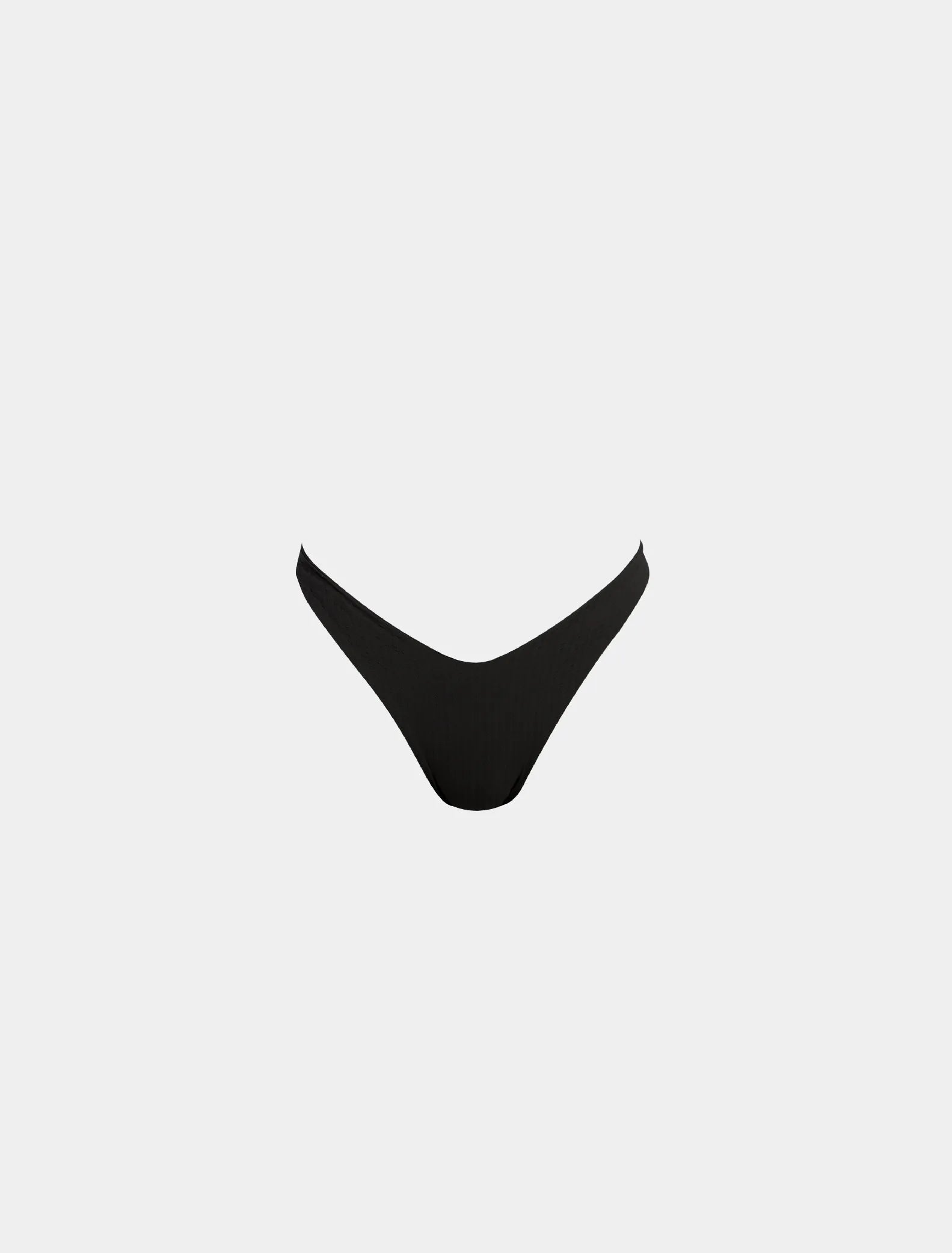 TIMU｜泡泡紗高衩下褲 - Black 經典黑
