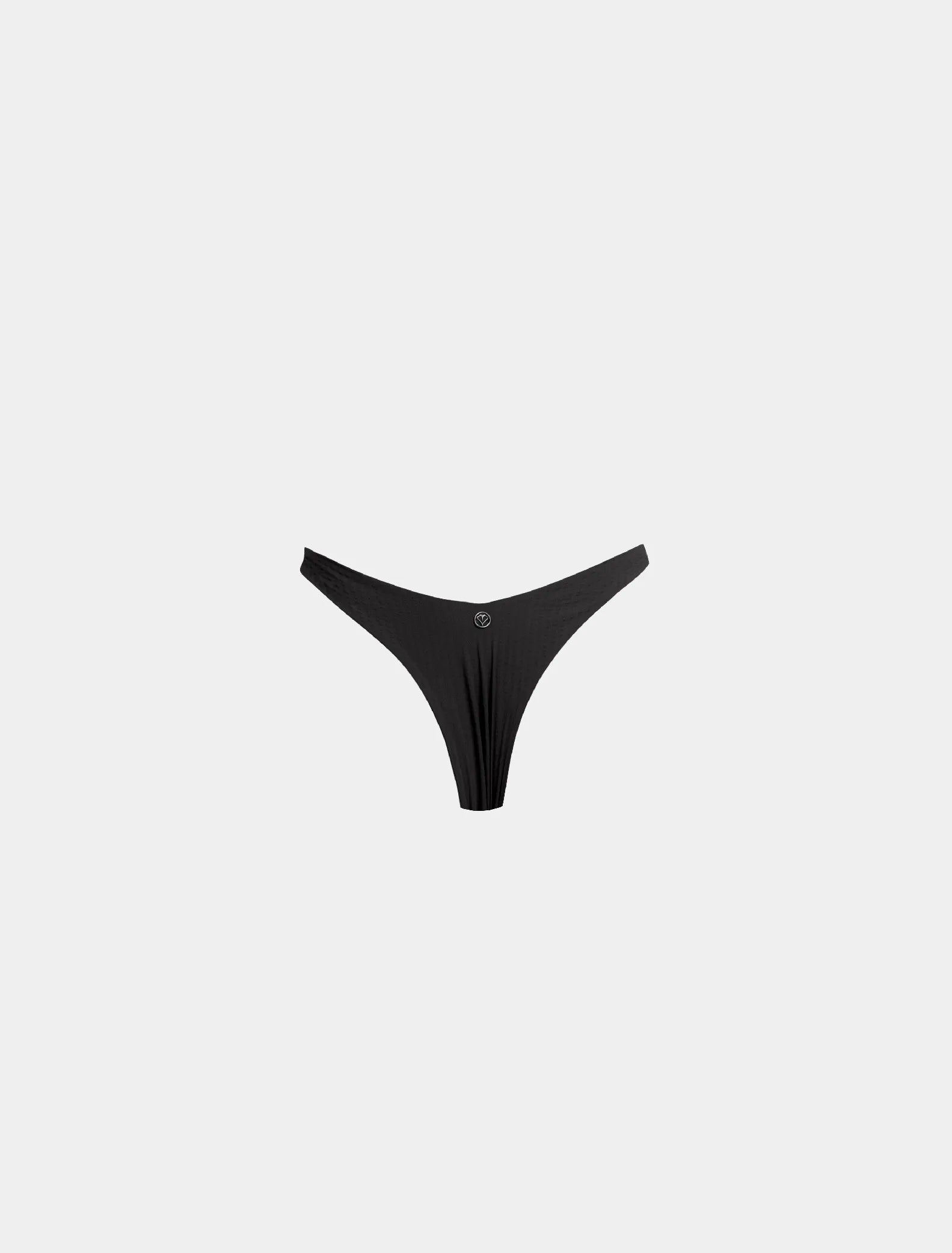 TIMU｜泡泡紗高衩下褲 - Black 經典黑
