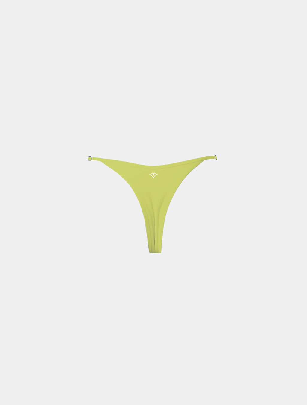 TIMU｜調整型 細邊帶丁字下褲 - Sunny Lime 萊姆綠