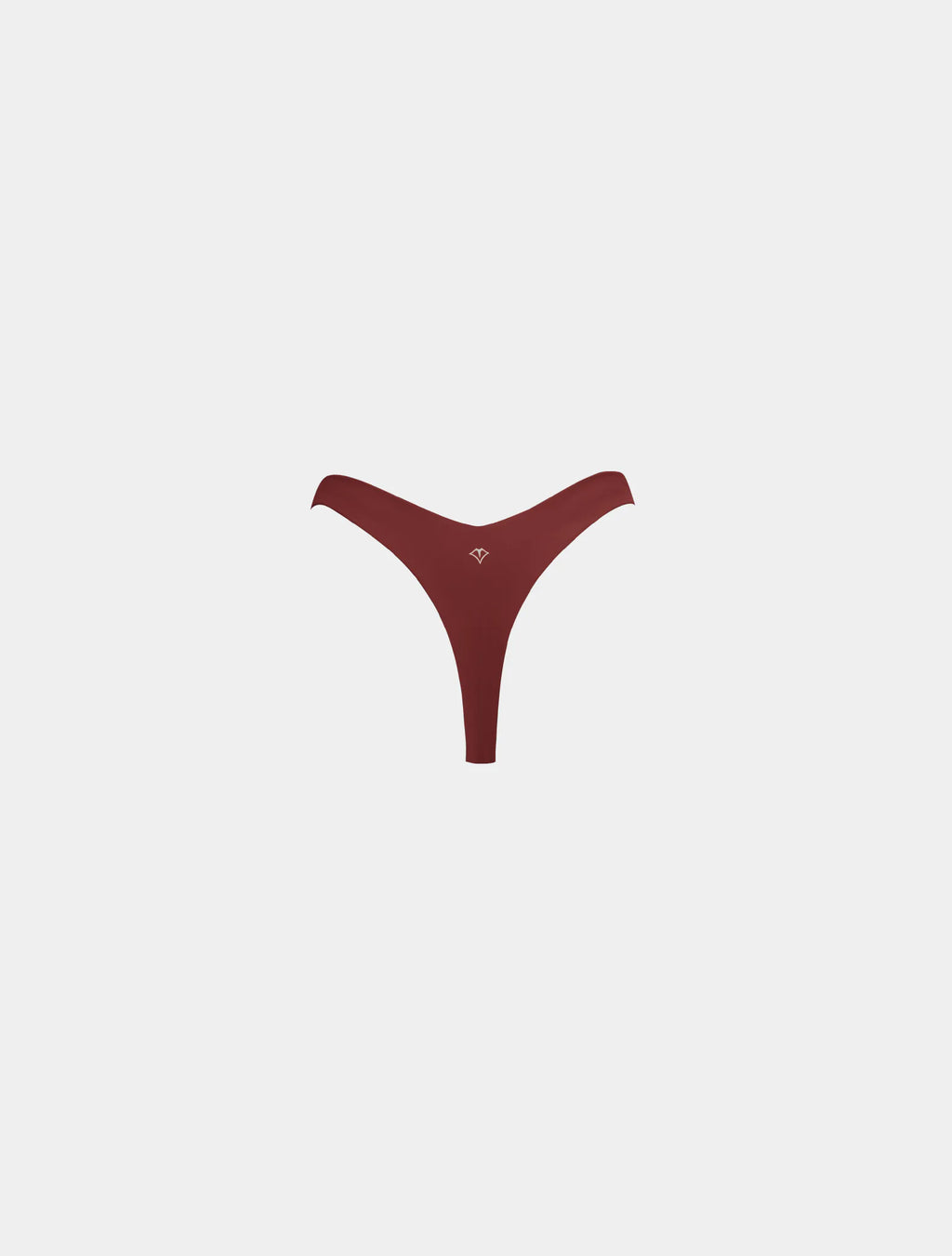 TIMU｜極高衩拼接 丁字下褲 - Garnet 石榴紅