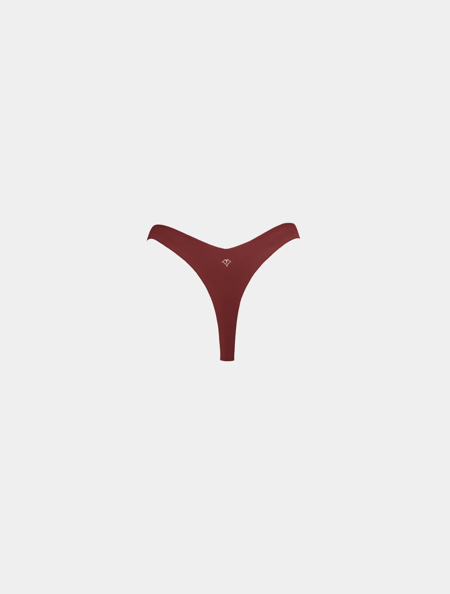 TIMU｜極高衩拼接 丁字下褲 - Garnet 石榴紅