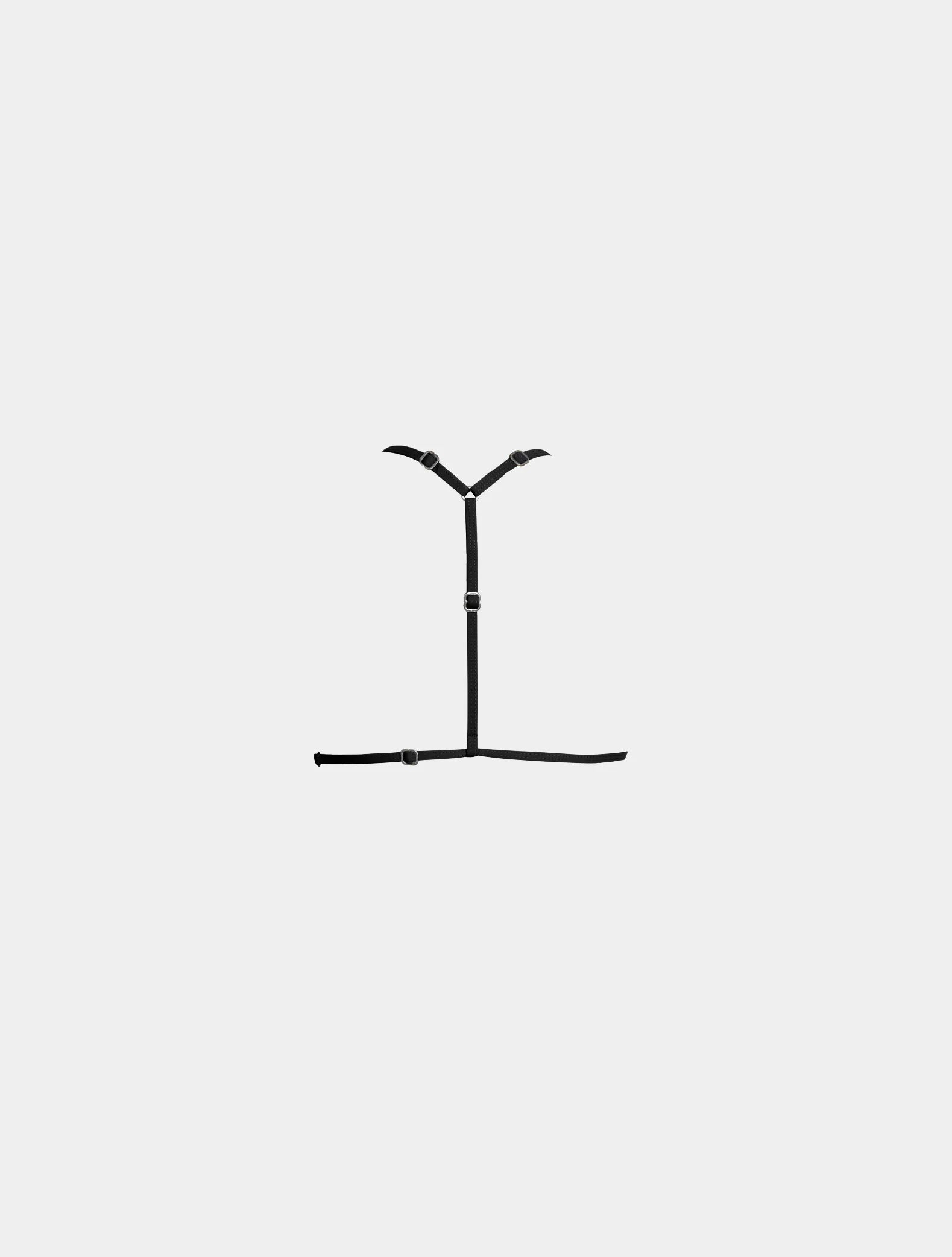 TIMU｜前扣式 T背調節款 - Black 經典黑