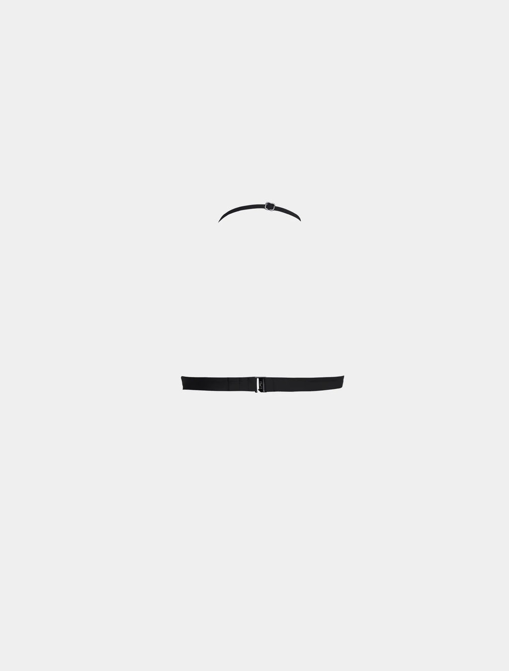 TIMU｜簡約拼接 三角補曬上衣 - Black 經典黑
