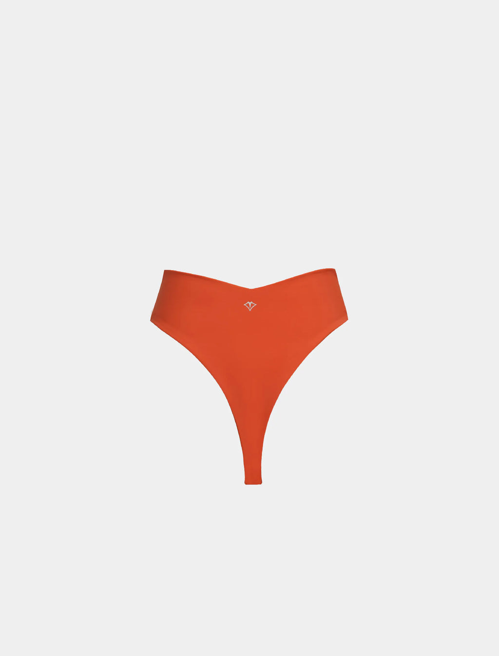 TIMU｜拼接高腰美臀褲 - Turkish Orange 土耳其橘