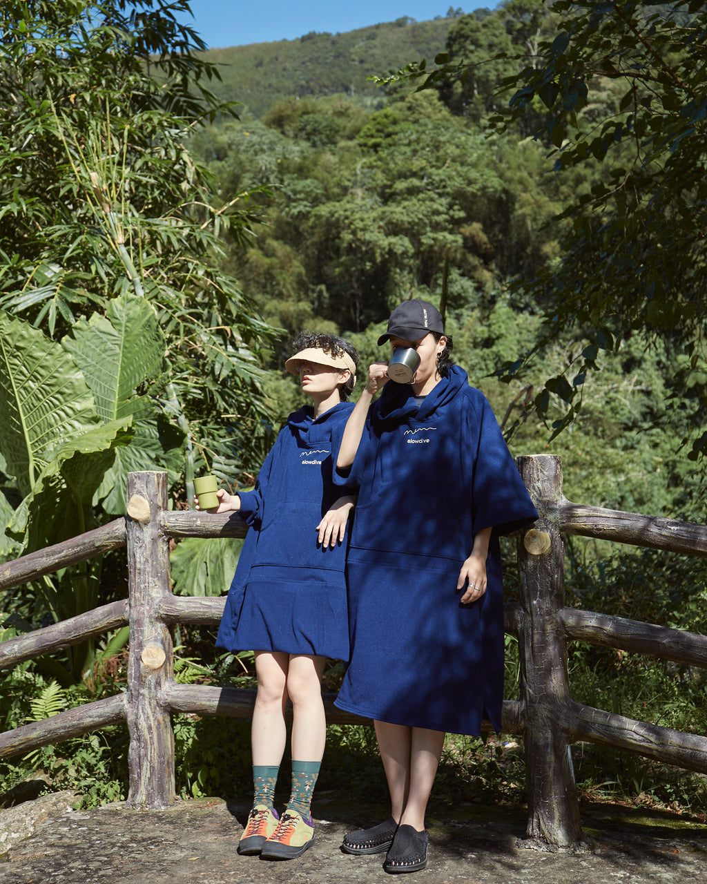 slowdive x moun moun Poncho