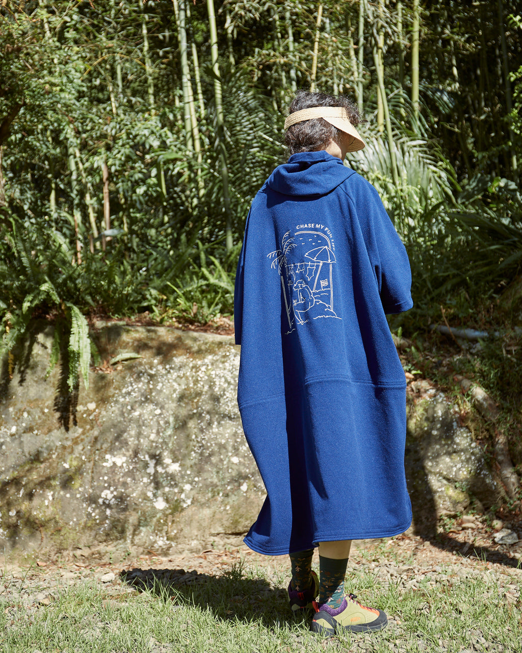 slowdive x moun moun Poncho
