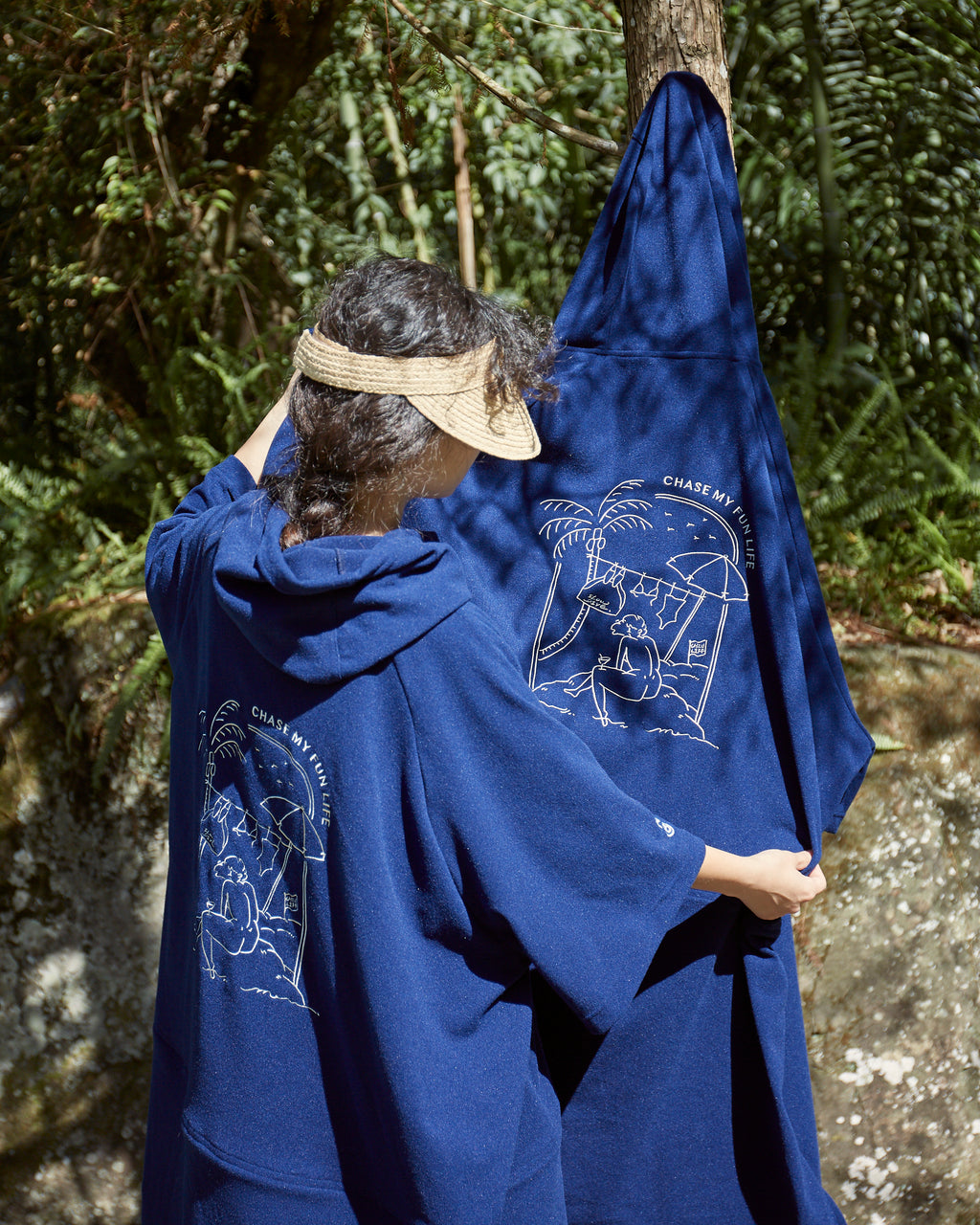 slowdive x moun moun Poncho