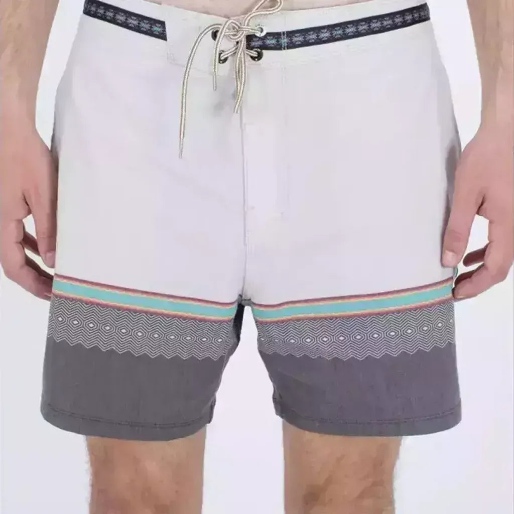 HURLEY｜男 PHNTM NATURALS SESSIONS 16" 衝浪短褲 - 象牙白 H073