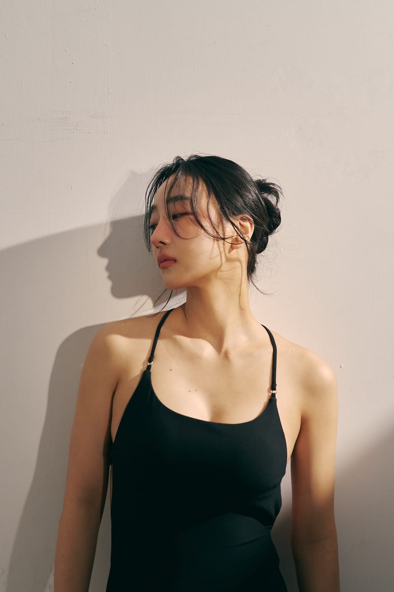 Sealf｜細金屬2way美背連身泳衣 - 質感黑(羅紋)