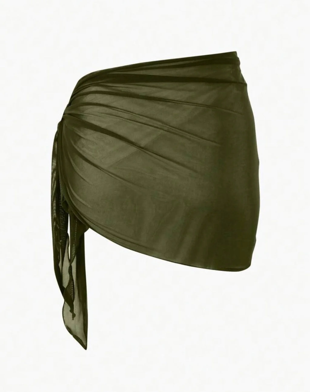 Luna Del Rey｜Dark Olive Beach Wrap