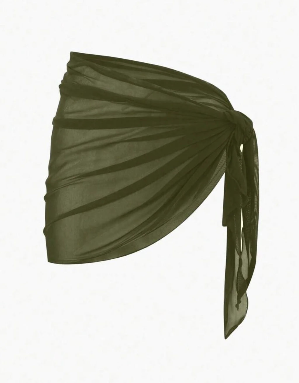 Luna Del Rey｜Dark Olive Beach Wrap
