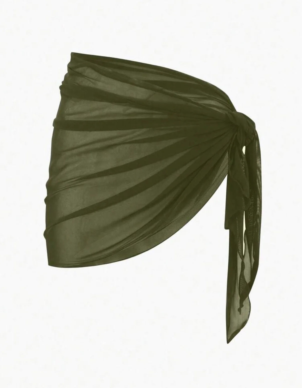 Luna Del Rey｜Dark Olive Beach Wrap